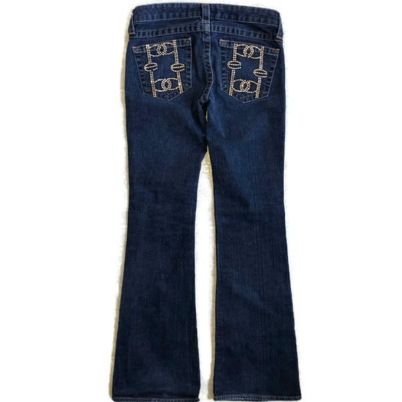 Bebe Dark Wash Kayla Jeans-Sz 26P - Picture 4 of 5